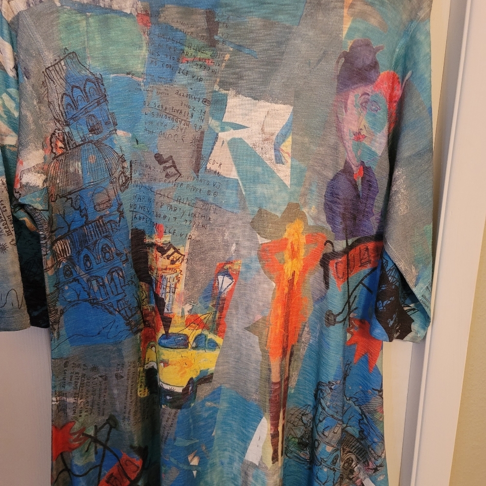 Inoah - a "Made in the USA" whimsical & wonderful collection of tops, tunics - Picture 3 of 5